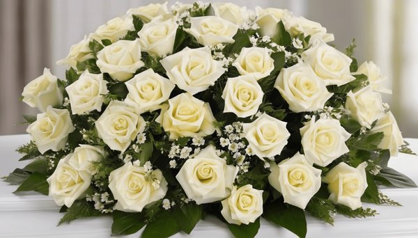 Faites livrer des fleurs de deuil en ligne : hommage rapide